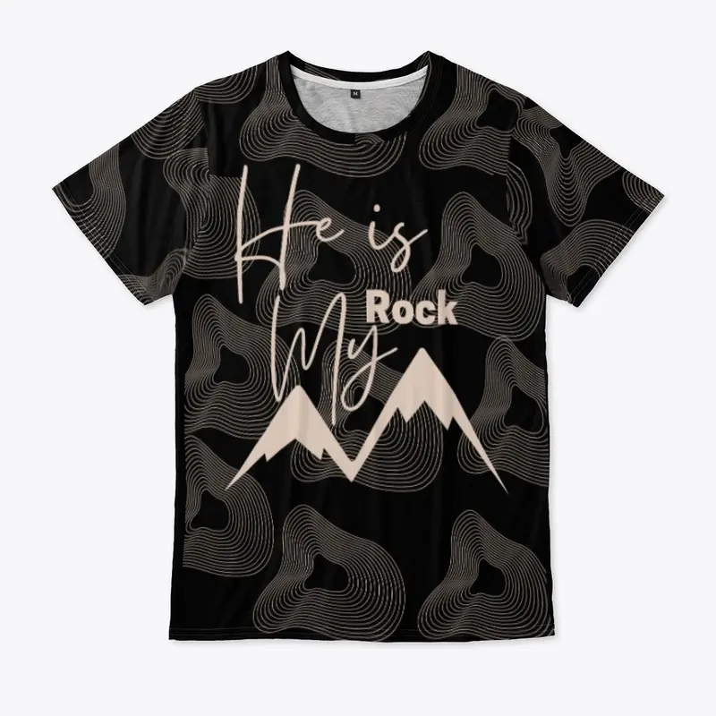 T-Shirt Unisex - He is my Rock